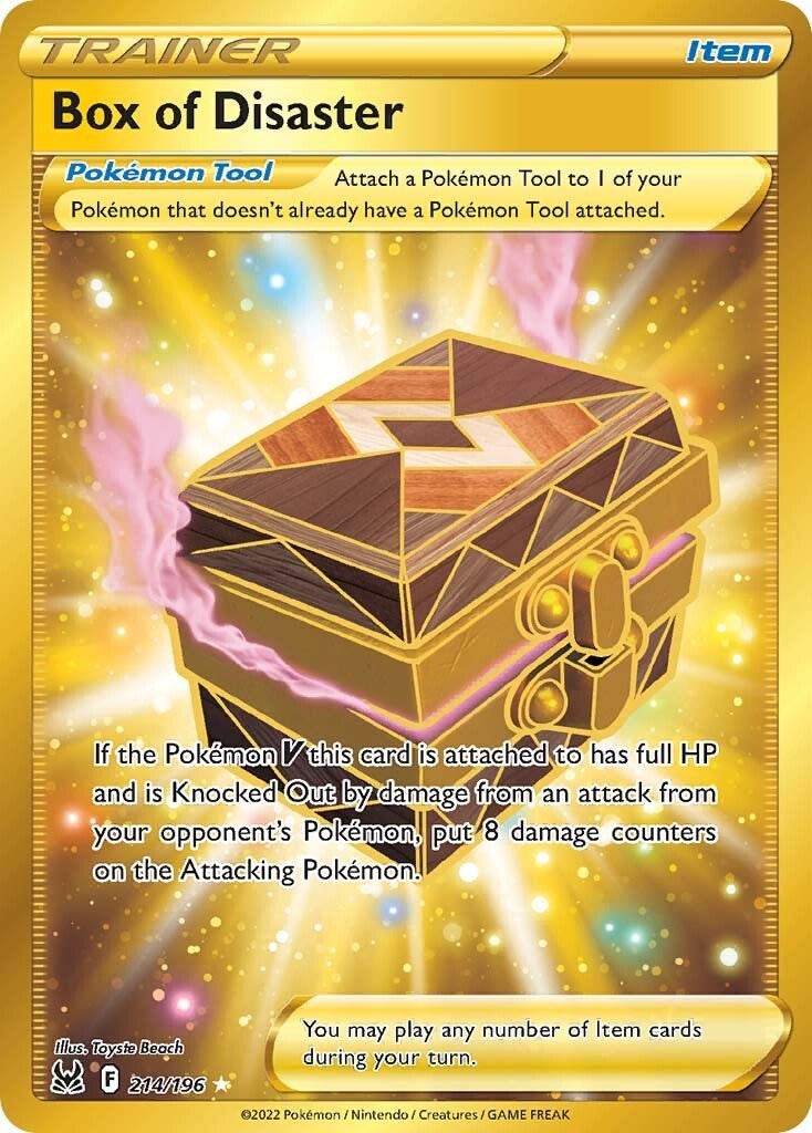 card kingdom pokemon Box of Disaster (Secret) [SWSH11 - 214/196] – Cards