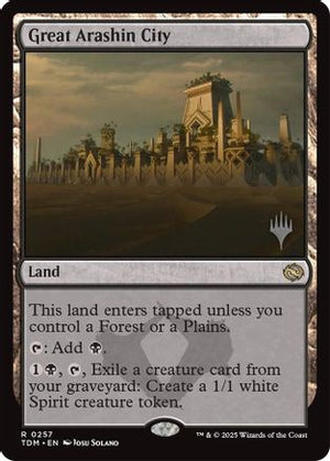 Great Arashin City (PPTDM-257) - Promo Pack: Tarkir: Dragonstorm