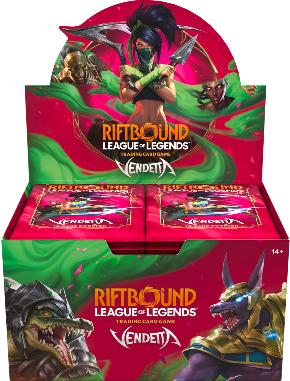 Riftbound TCG Vendetta Booster Display Box (EN) (PRE ORDER) – Cards