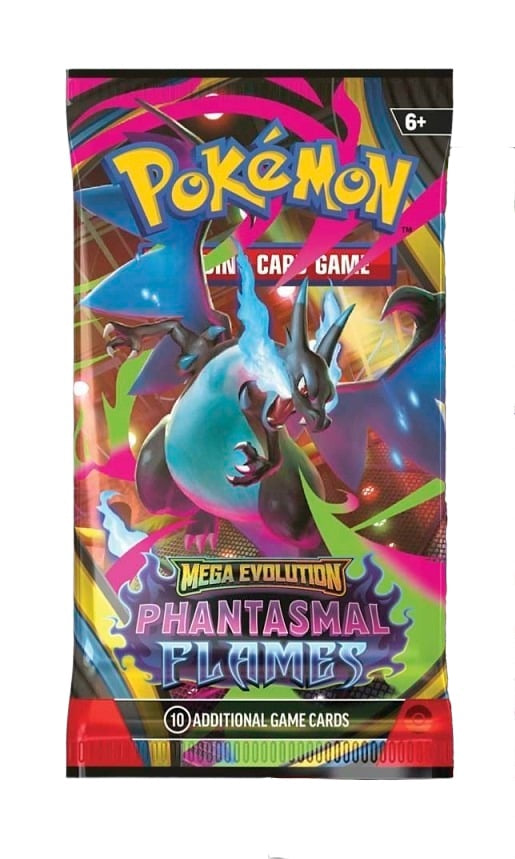 Pokemon Me02 Phantasmal Flames Booster Pack