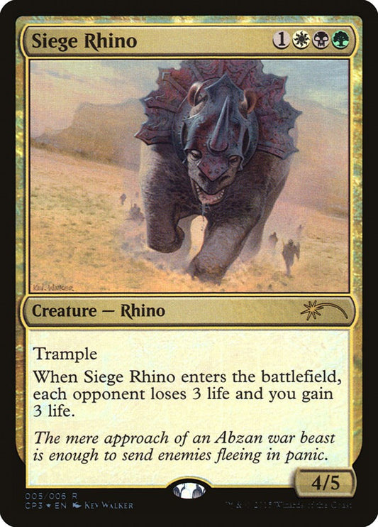 Siege Rhino [UMP - 5]
