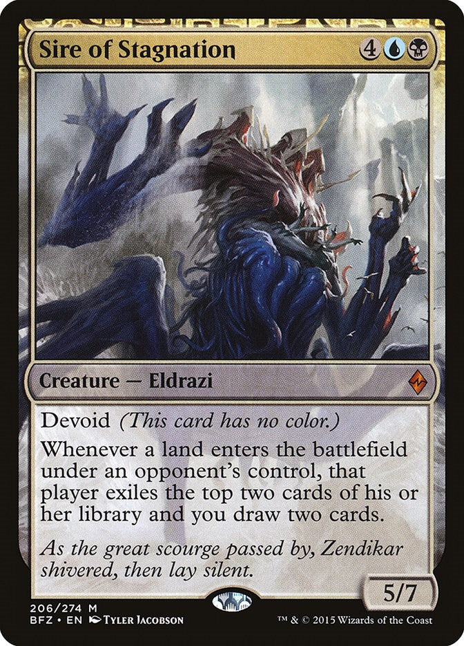 Sire of Stagnation [BFZ - 206]