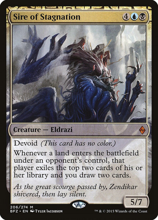 Sire of Stagnation [BFZ - 206]