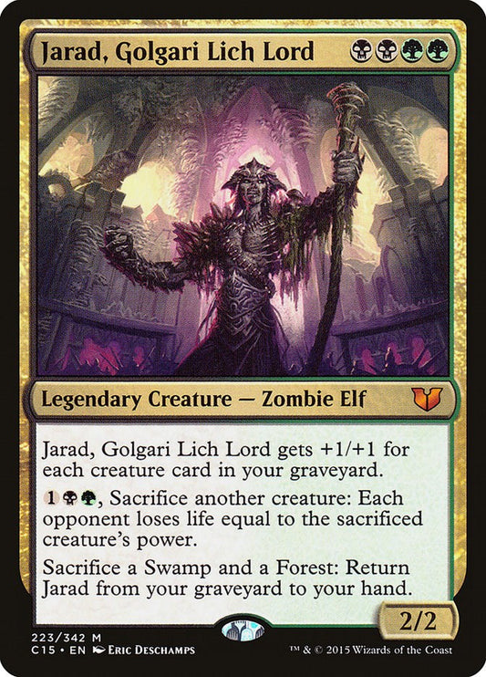 Jarad, Golgari Lich Lord [C15 - 223]