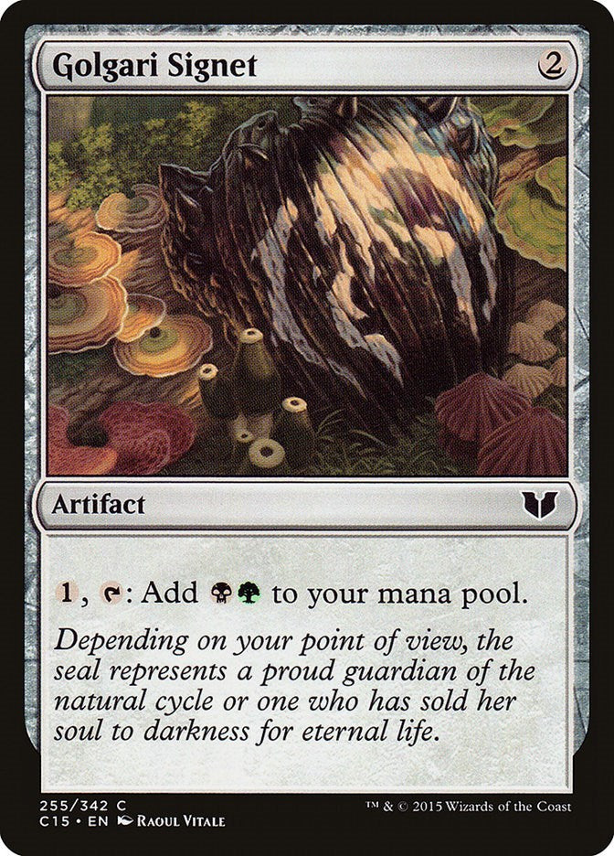 Golgari Signet [C15 - 255]