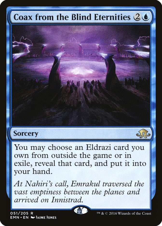 Coax from the Blind Eternities [EMN - 51]