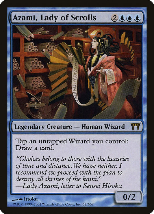Azami, Lady of Scrolls [CHK - 52]