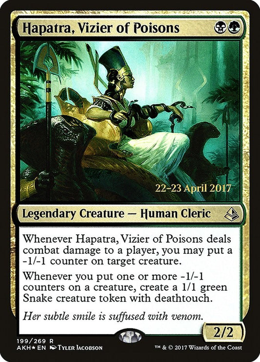 Hapatra, Vizier of Poisons [PRE - 199]