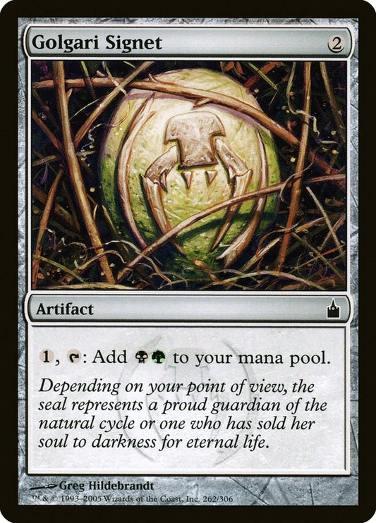 Golgari Signet [RAV - 262]