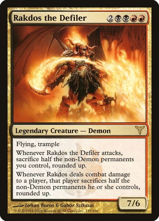 Rakdos the Defiler [DIS - 129]