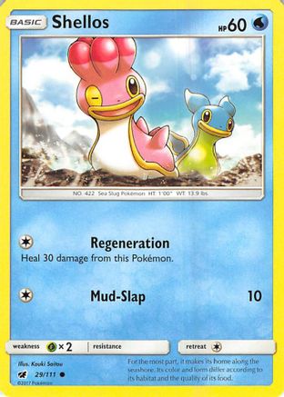 Shellos (29/111) [Sun & Moon: Crimson Invasion]