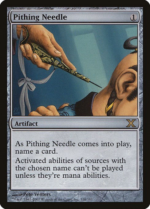 Pithing Needle [10E - 338]