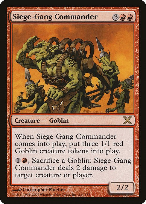 Siege-Gang Commander [10E - 234]