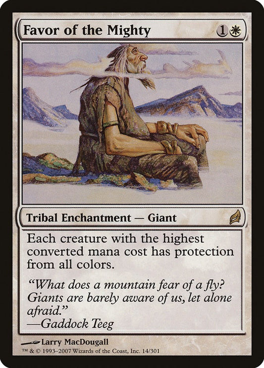 Favor of the Mighty [LRW - 14]