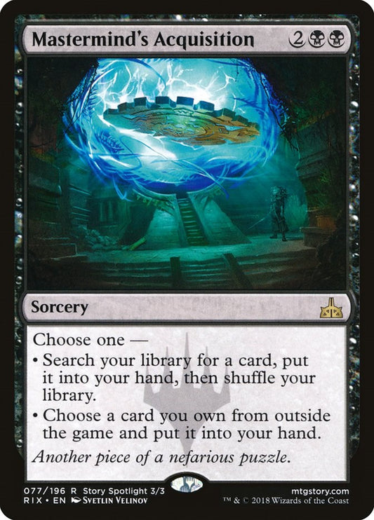Mastermind's Acquisition [RIX - 77]