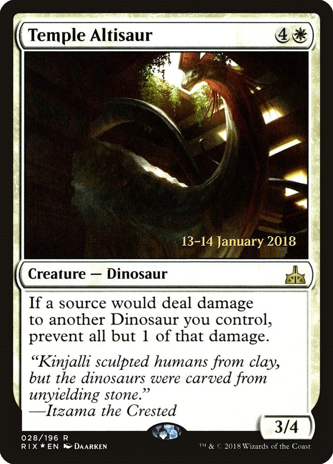 Temple Altisaur [PRE - 28]