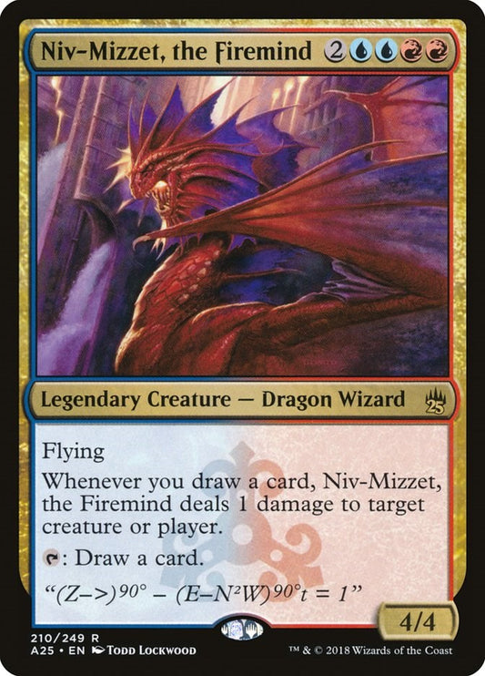 Niv-Mizzet, the Firemind [A25 - 210]