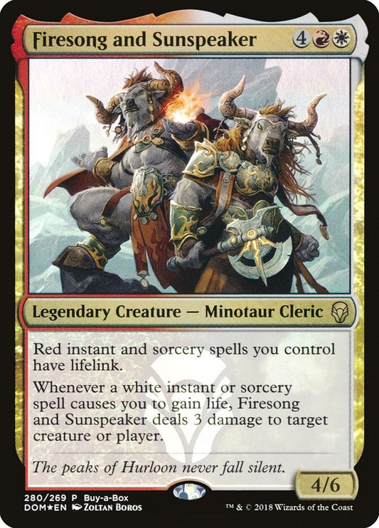 Firesong and Sunspeaker [BABP - 280]