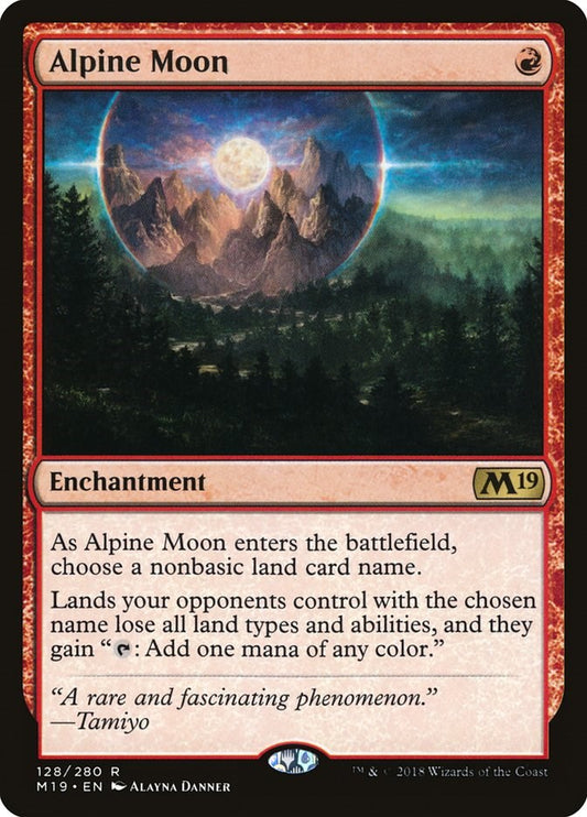 Alpine Moon [M19 - 128]