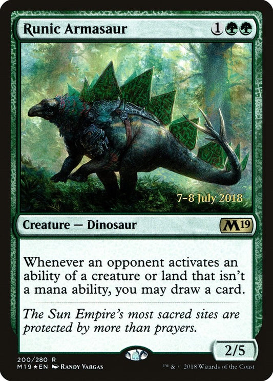 Runic Armasaur [PRE - 200]