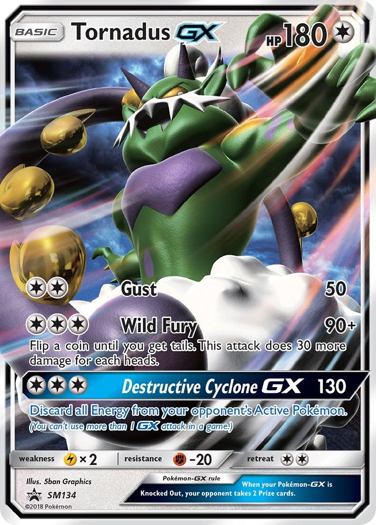 Tornadus GX - SM134 [SMP - SM134]