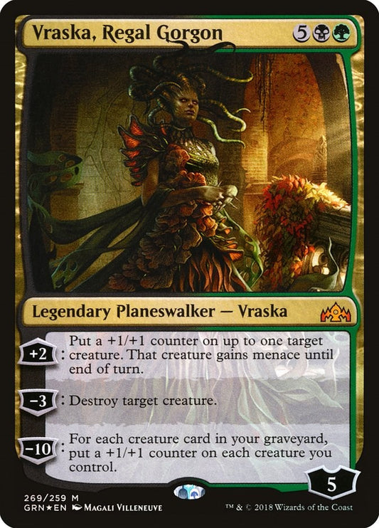 Vraska, Regal Gorgon [GRN - 269]