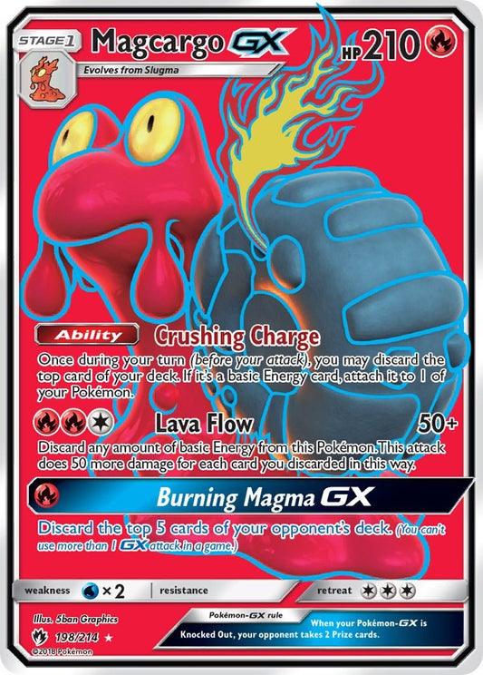 Magcargo GX (Full Art) [SM8 - 198/214]