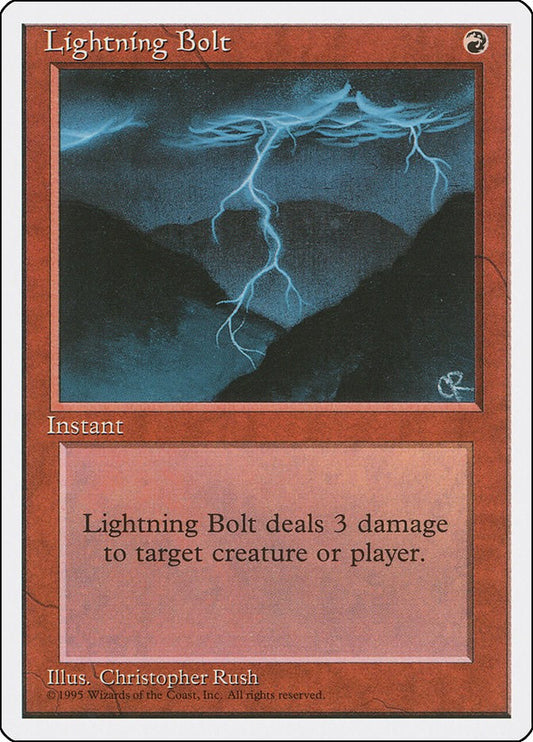 Lightning Bolt [4ED - 226]