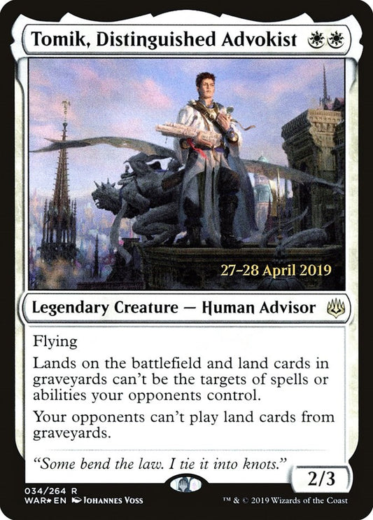 Tomik, Distinguished Advokist [PRE - 34]