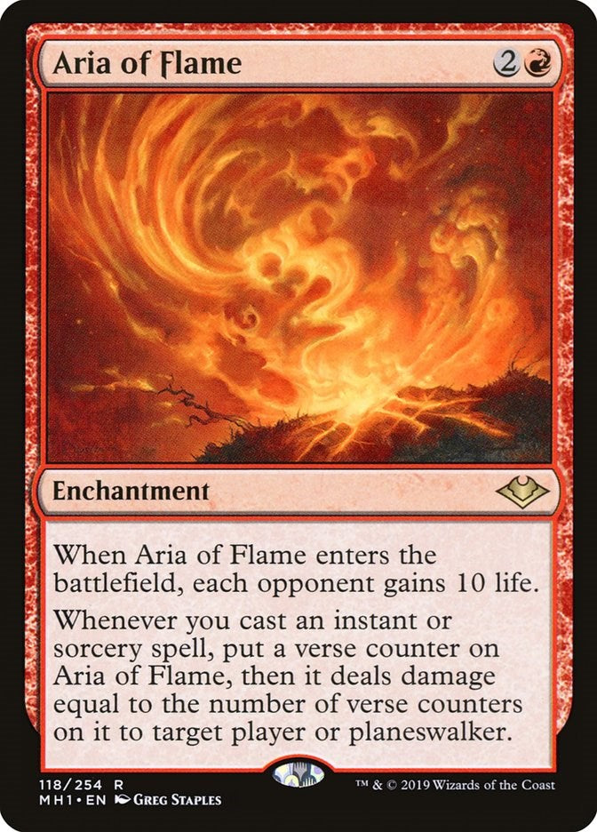 Aria of Flame [MH1 - 118]