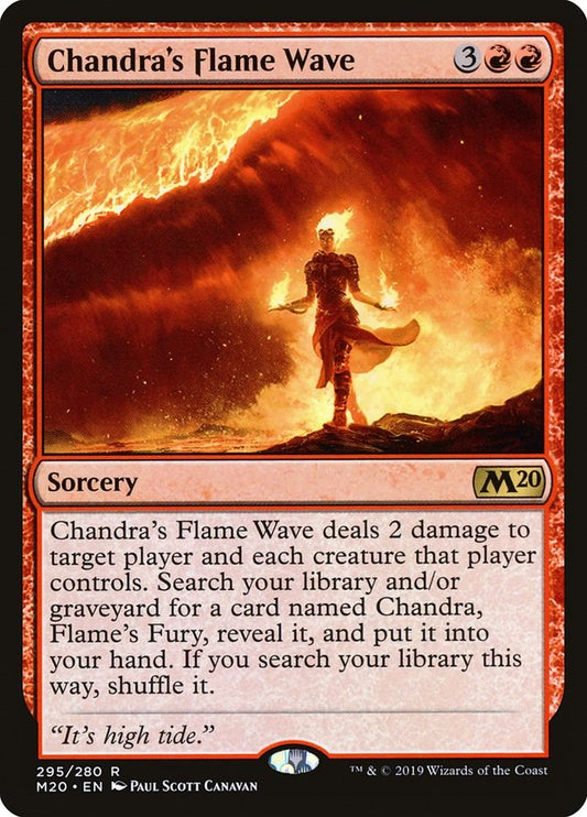Chandra's Flame Wave