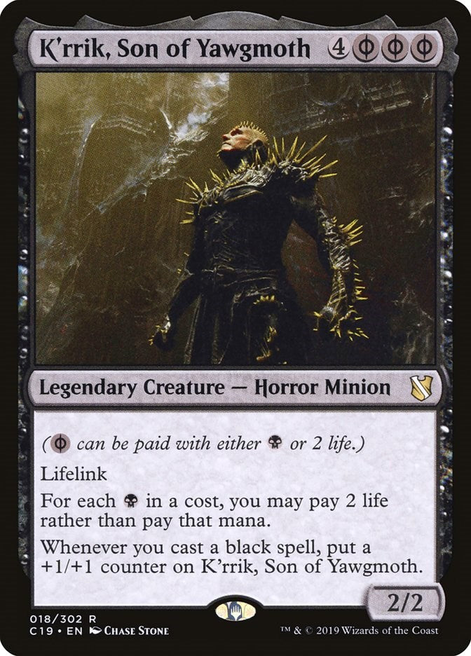 K'rrik, Son of Yawgmoth [C19 - 18]