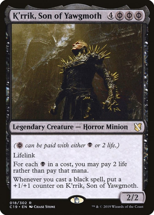 K'rrik, Son of Yawgmoth [C19 - 18]