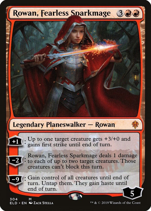 Rowan, Fearless Sparkmage [ELD - 304]