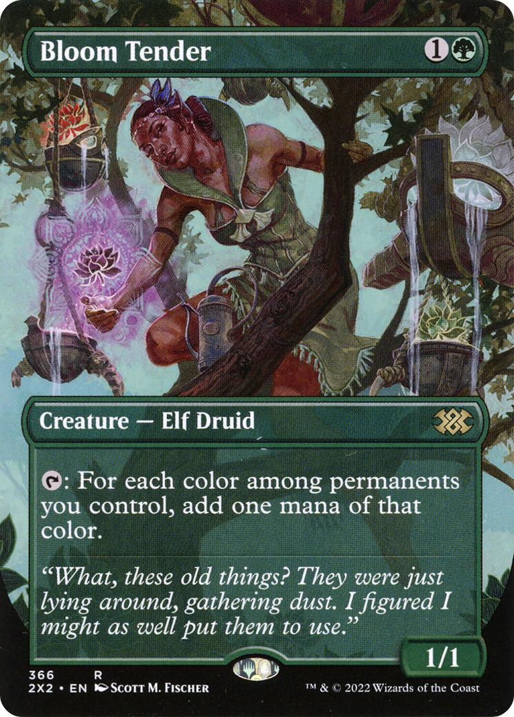 Bloom Tender (Borderless Alternate Art) [Double Masters 2022]