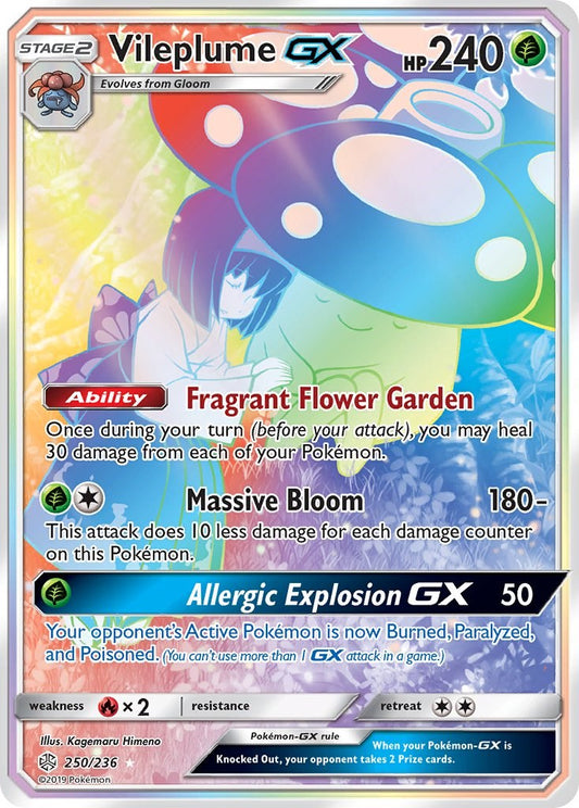 Vileplume GX (Secret) [SM12 - 250/236]