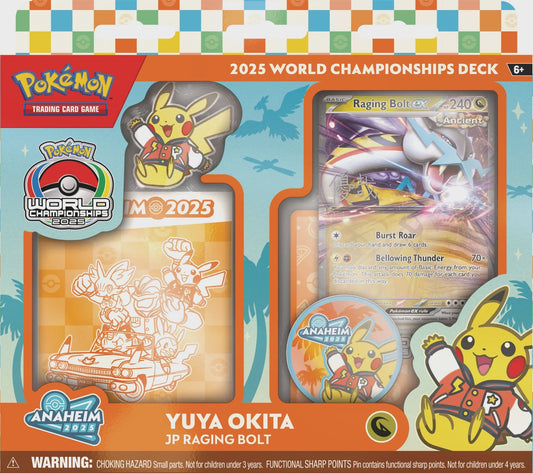 Pokemon World Championship Deck 2025 JP Raging Bolt (EN)