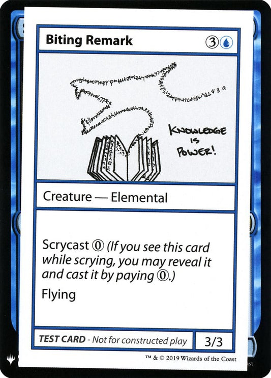 Biting Remark [CMB1 - N/A]