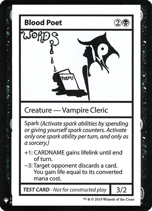 Blood Poet [CMB1 - N/A]
