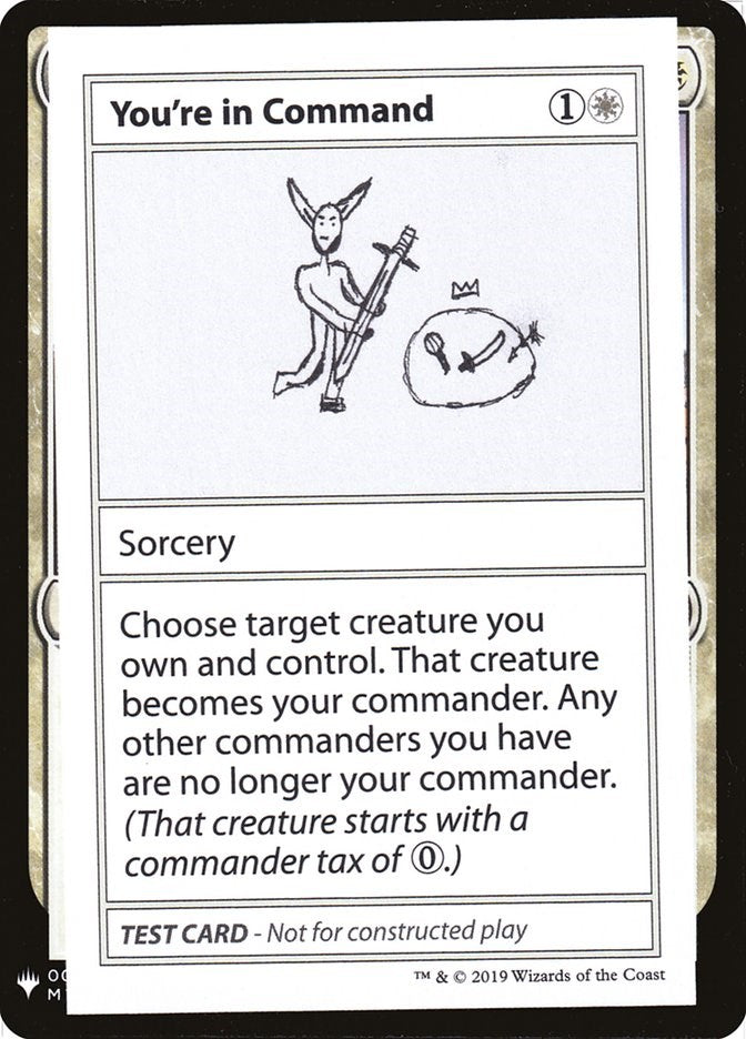 You're In Command [CMB1 - N/A]