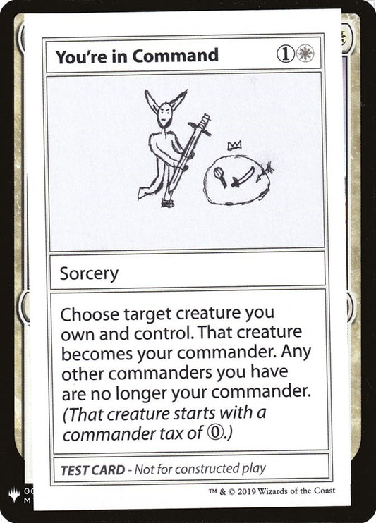 You're In Command [CMB1 - N/A]