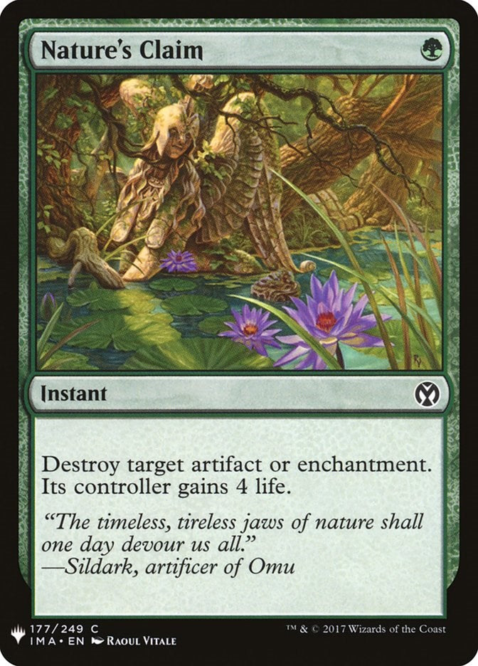 Nature's Claim [LIST - 177]