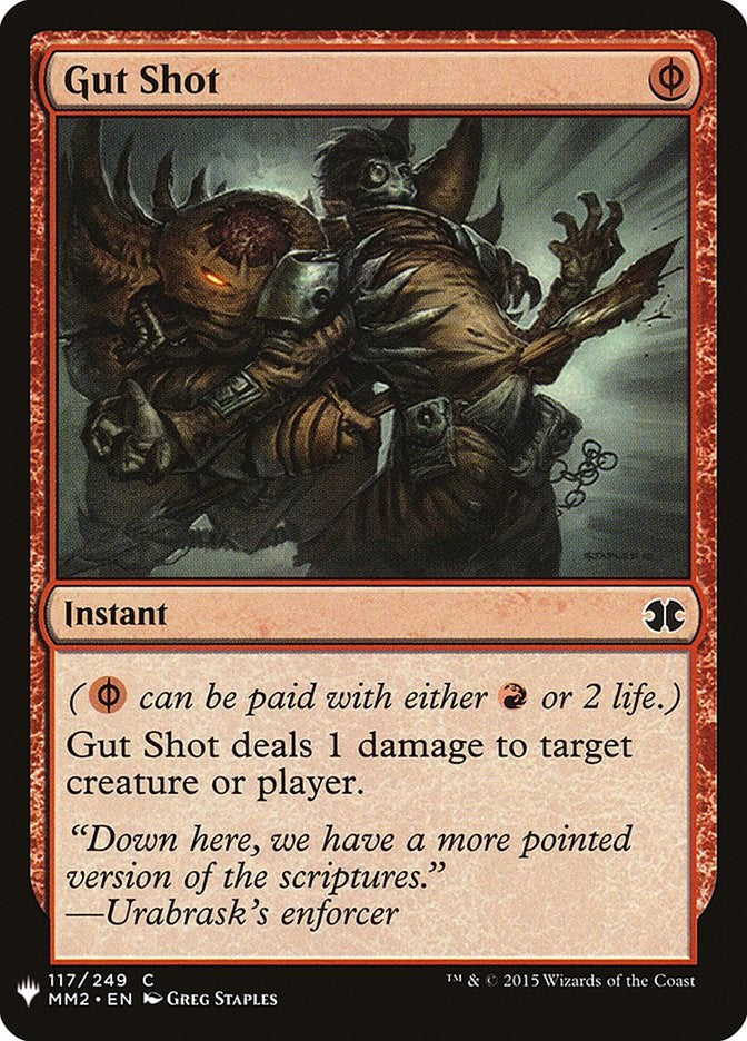 Gut Shot [LIST - 117]