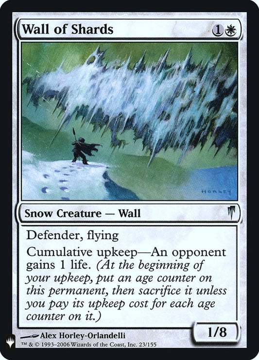 Wall of Shards [LIST - 23]