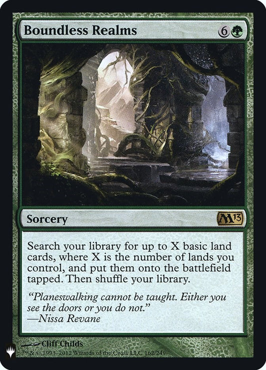 Boundless Realms [LIST - 162]