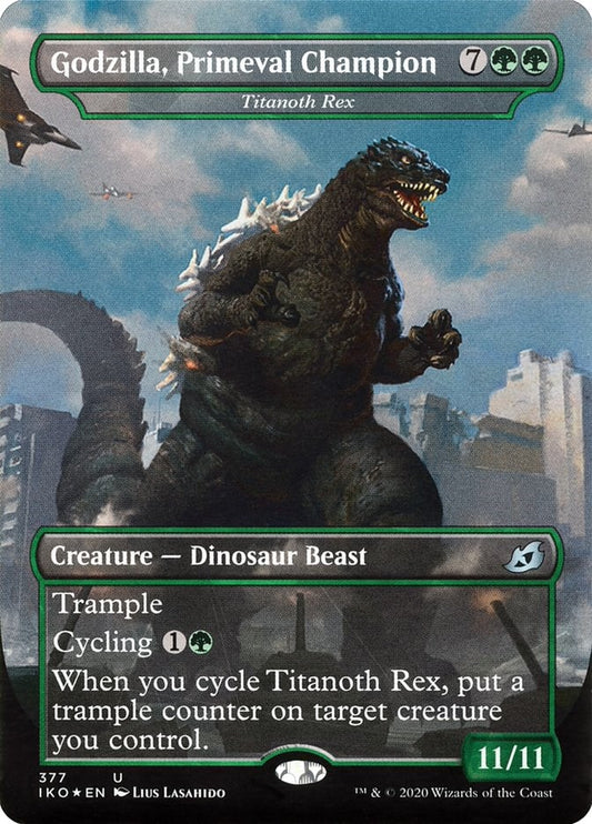 Godzilla, Primeval Champion - Titanoth Rex [IKO - 377]