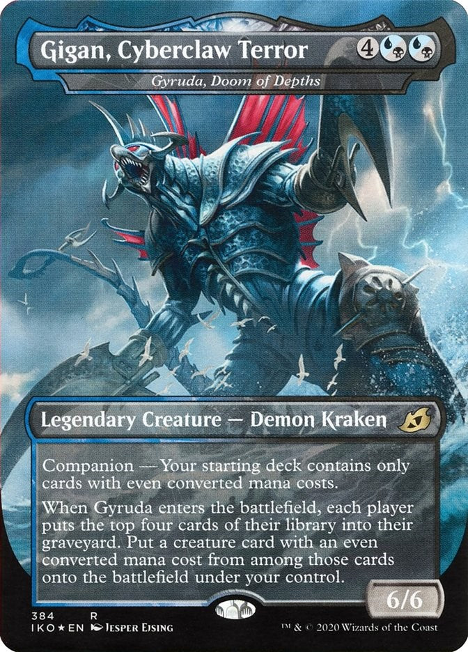 Gigan, Cyberclaw Terror - Gyruda, Doom of Depths [IKO - 384]
