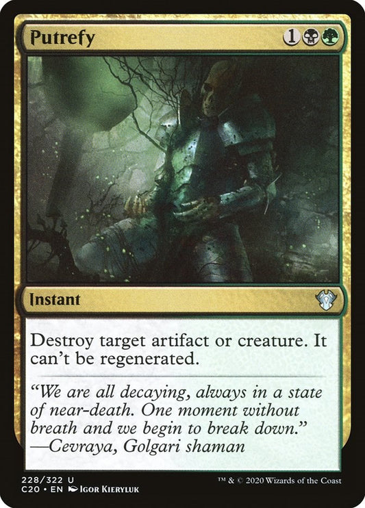 Putrefy [C20 - 228]