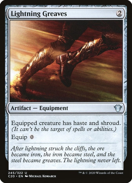 Lightning Greaves [C20 - 245]