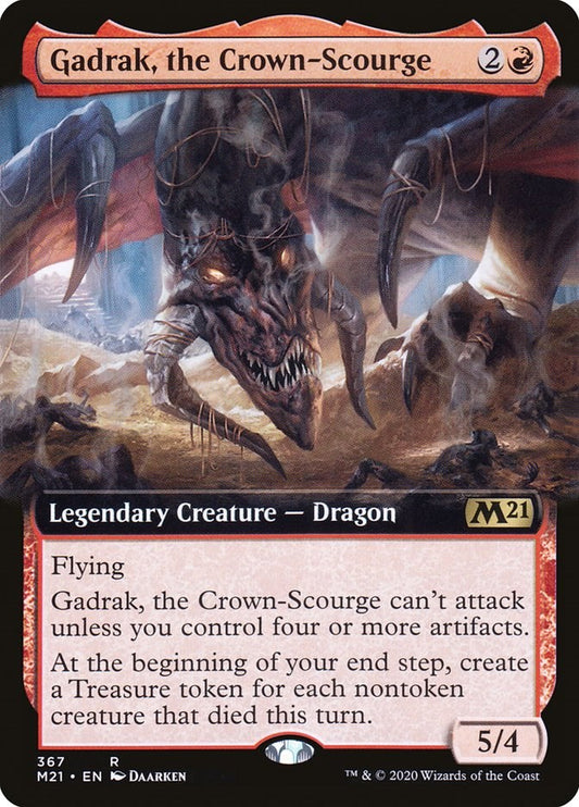 Gadrak, the Crown-Scourge (Extended Art) [M21 - 367]